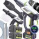 Акумуляторна мийка високого тиску Toolme TM280&nbsp;PRO BRUSHLESS 450 Вт&nbsp;з алюмінієвою помпою,&nbsp;2 АКБ 21В, піногенератор (Польща) TM280 фото 1