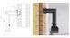 КОЛІНО 90&deg; З РЕВІЗІЄЮ для димоходу діаметр 130 мм стінка 2 мм DARCO 11050031 фото 9